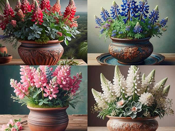 Heirloom Mixed Bonnet Flower Seeds for Garden Planting, Non-GMO, Colorful Cottage Blooms - Mixed for planting in home garden